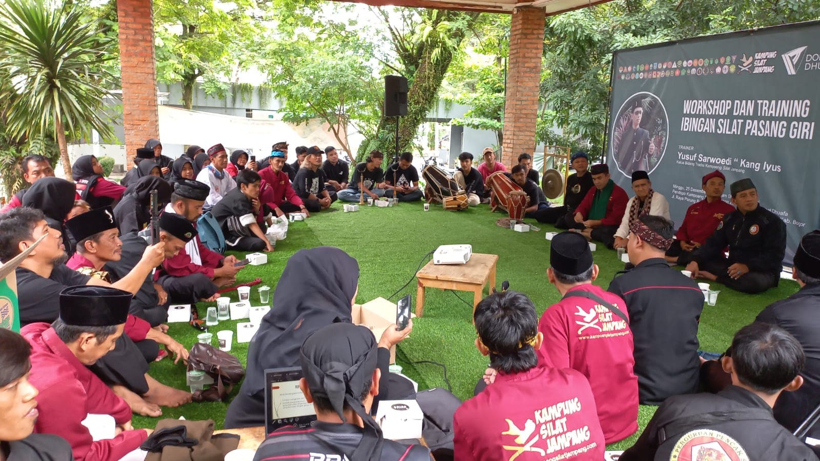 Tahun 2023 Workshop dan Training Ibingan Silat Pasangiri kampung Silat Jampang
