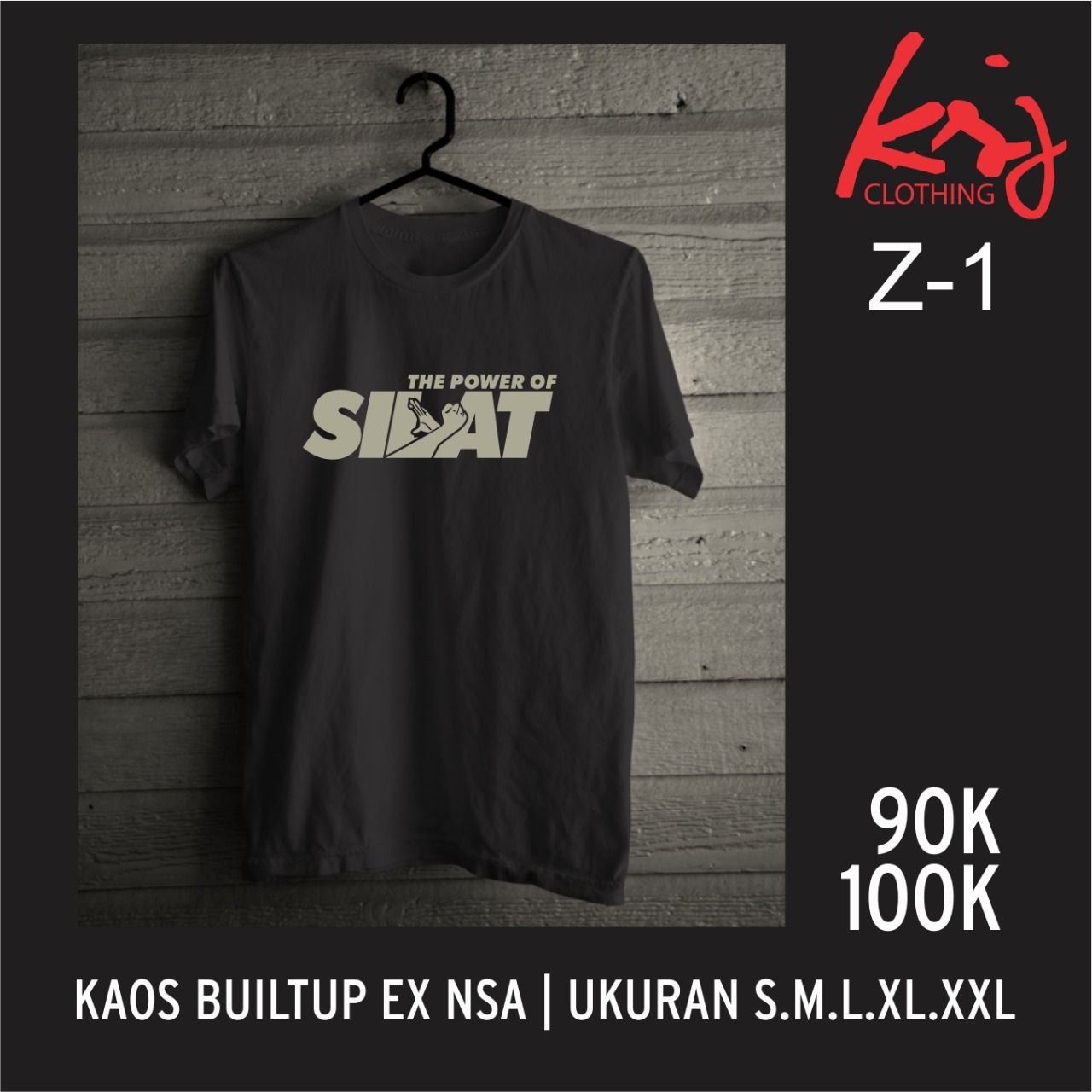 Baju "The Power of Silat" 2